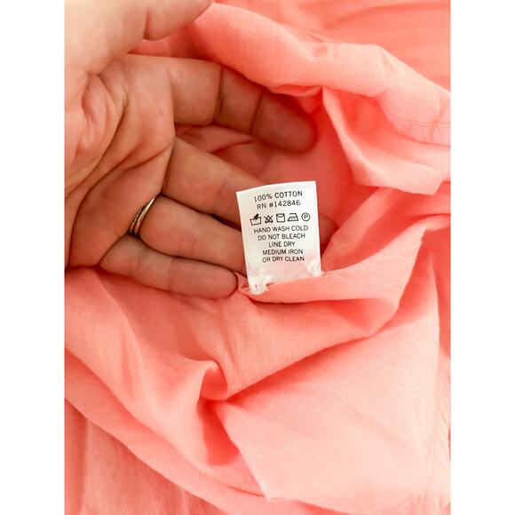 Rhode | Molly Open Back Mini Dress | Peach | Sz XS - Picture 10 of 10